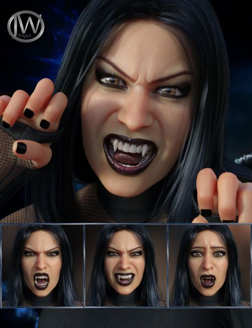 Click here to see preview images for "Darkside - Expressions for Genesis 8 Female and Tasha 8" Darkside - Expressions for Genesis 8 Female and Tasha 8