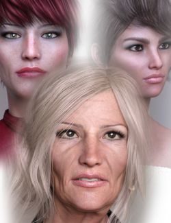Mother and Daughters HD for Genesis 8 Female