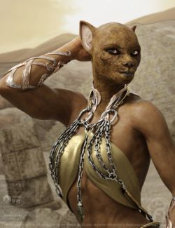 Ancient Bastet for Genesis 8 Female