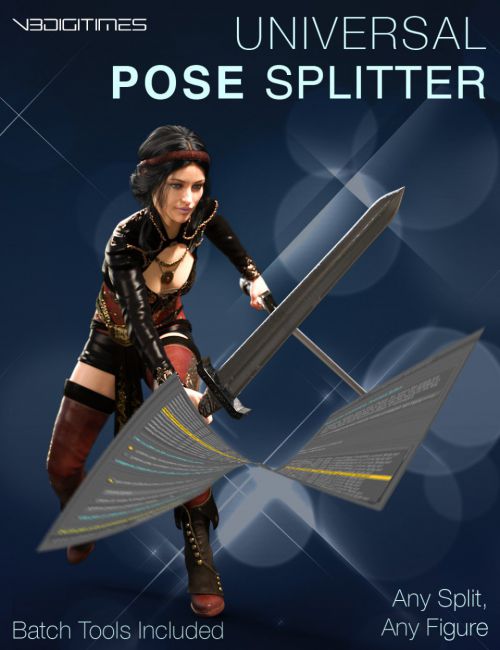 Click here to see preview images for "Universal Pose Splitter" Universal Pose Splitter