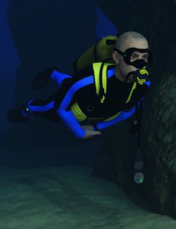 Scuba Gear for Genesis 3 Male
