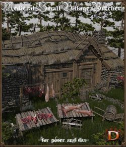 Medieval Small Village Butchery