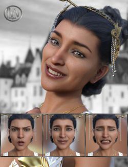 Like a Princess- Expressions for Genesis 8 Female and Kala 8