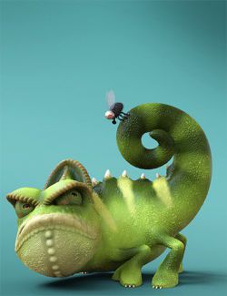 Cartoon Chameleon