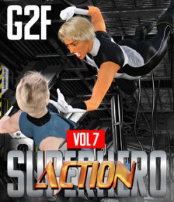 SuperHero Action for G2F Volume 7