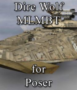 Dire Wolf MLMBT for Poser