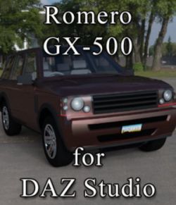 Romero GX-500 for DAZ Studio