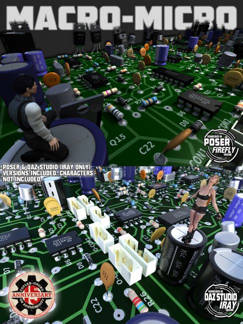 Click here to see preview images for "Macro Micro for Poser and DAZ Studio" Macro Micro for Poser and DAZ Studio