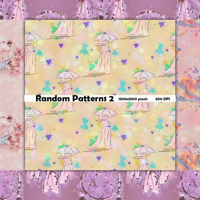 Click here to see preview images for "Seamless Random Patterns 2" Seamless Random Patterns 2