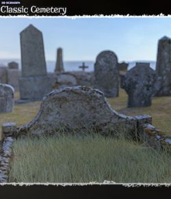 3D Scenery: Classic Cemetery