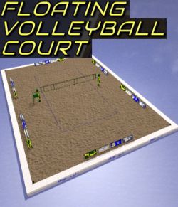 Floating Volleyball Court