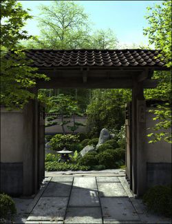 World Gardens Japan for Daz Studio