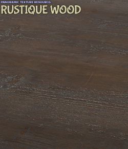 Panoramic Texture Resource: Rustique Wood