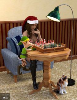 Santa's Chess Set