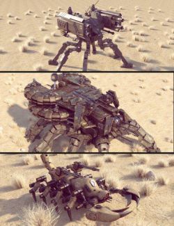 Sci-Fi Mecha Bundle 01