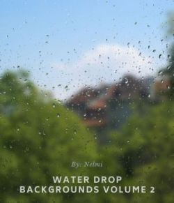 10 Water Drop Backgrounds Volume 2