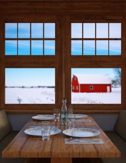 WinterScapes Backdrops Volume 1