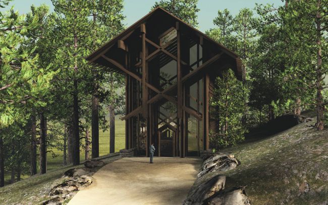 Click here to see preview images for "MS19 Thorncrown Chapel" MS19 Thorncrown Chapel
