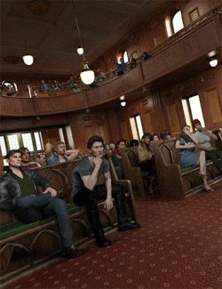 Now-Crowd Billboards- Modern Sitting Crowd