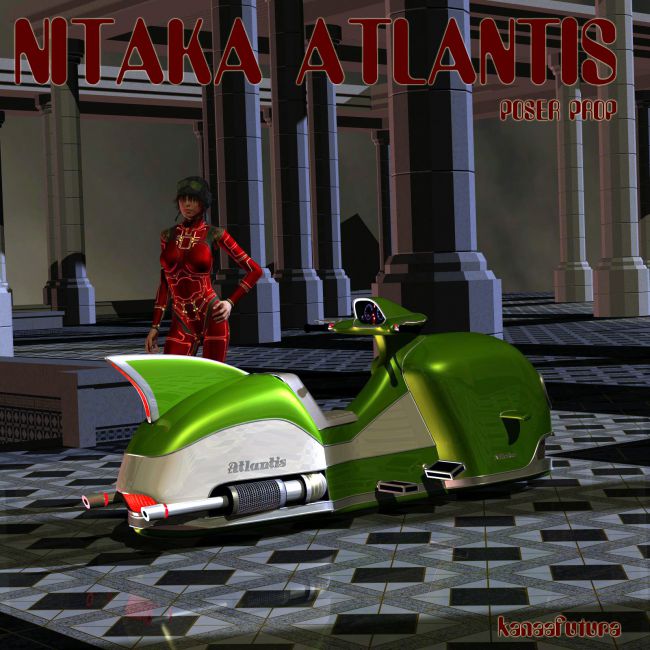 Click here to see preview images for "Nitaka Atlantis for Poser" Nitaka Atlantis for Poser