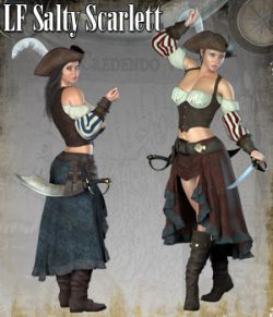 RP Salty Scarlett for La Femme and Poser Pro 11