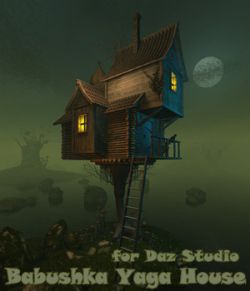 Babushka Yaga House for Daz Studio