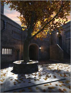 Medieval Courtyard