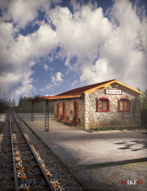 Click here to see preview images for "MD Traditional Train Station" MD Traditional Train Station