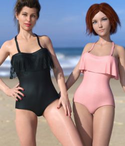 Frill n' Fringe Swimsuit for G8F