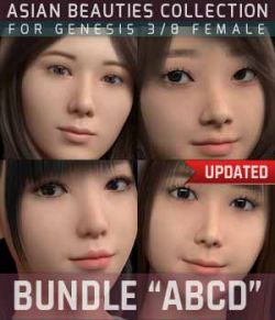 BUNDLE Asian Beauties Collection ABCD