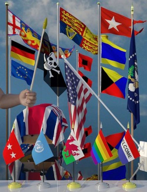 Click here to see preview images for "Flags Galore" Flags Galore