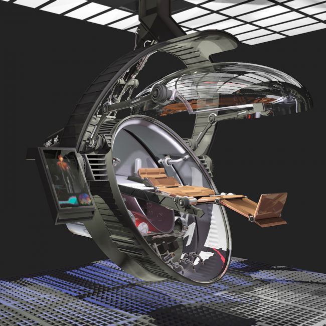 Click here to see preview images for "MS20 Cyron Chamber for Poser" MS20 Cyron Chamber for Poser
