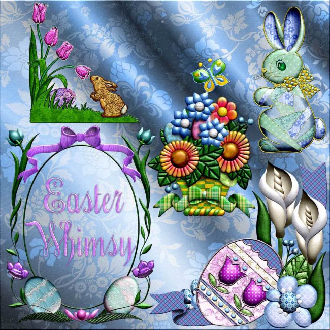 Click here to see preview images for "Harvest Moons Easter Whimsy" Harvest Moons Easter Whimsy