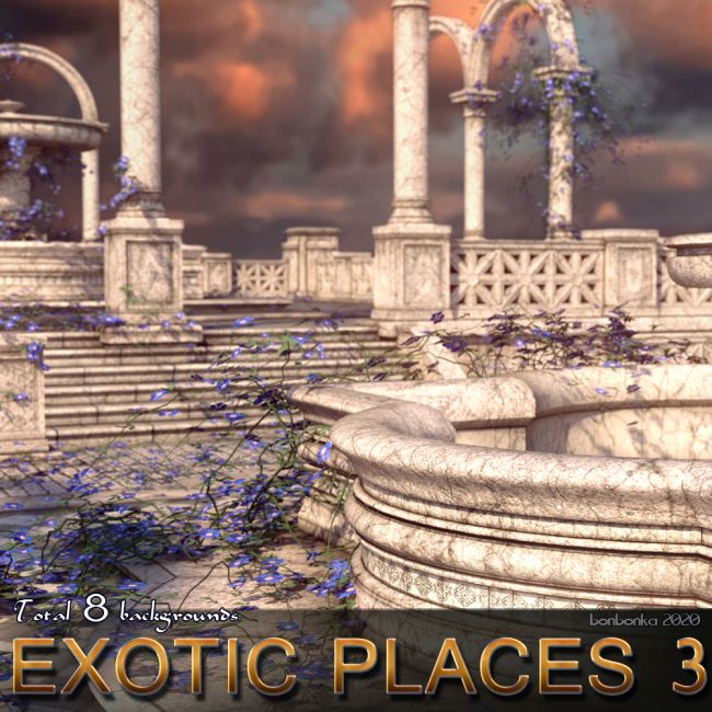 Click here to see preview images for "Exotic Places 3 - 2D backgrounds" Exotic Places 3 - 2D backgrounds