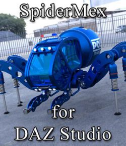 SpiderMex for DAZ Studio