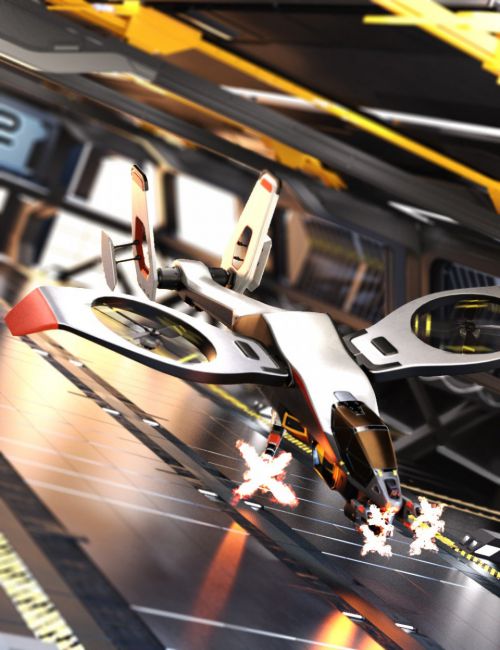 Click here to see preview images for "Futuristic Attack Helicopter" Futuristic Attack Helicopter