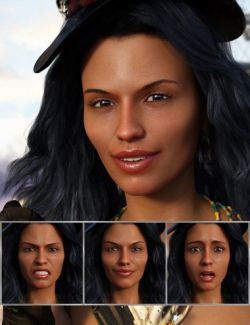 Adventuress- Expressions for Genesis 8 Female and Sahira 8