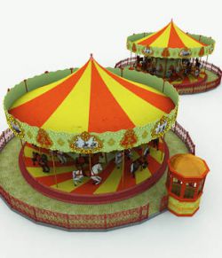 Carousel for Poser