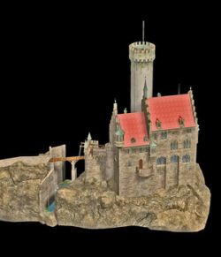 MS20F2 Lichtenstein Castle and Terrain Object