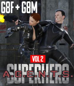 SuperHero Agents for G8F and G8M Volume 2