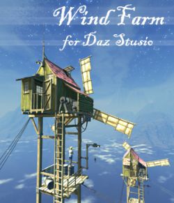 Wind Farm for Daz studio