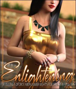 Enlightening for dforce Midsummer Nights for Genesis 8 Females