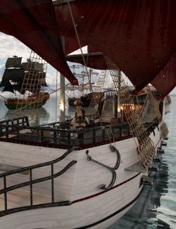 PW Customizable Pirate Ship