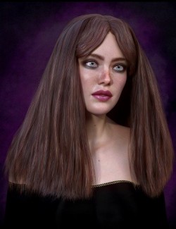 Biscuits Flo Hair with dForce for Genesis 8 Female(s)
