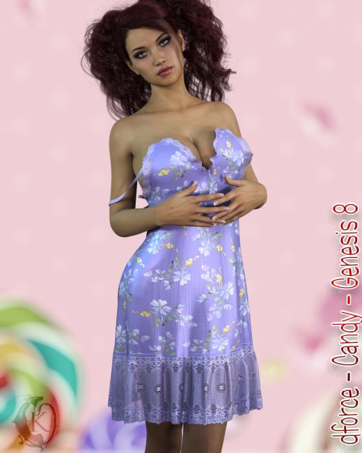 Click here to see preview images for "dforce - Candy - Genesis 8" dforce - Candy - Genesis 8