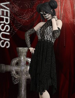 VERSUS - Goth N Bothered dForce outfit for G8F