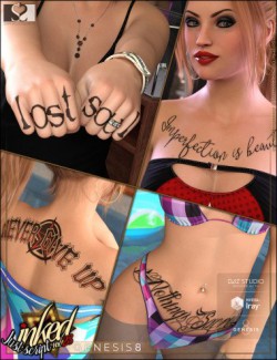 Inked Vol. 28: Just Script for Genesis 8 Females