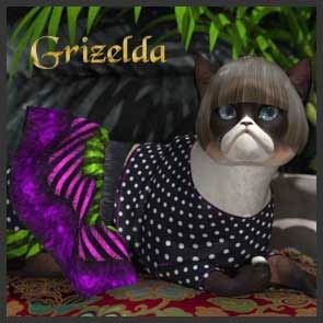 Grizelda for the HiveWire House Cat
