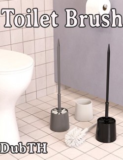 Toilet Brush for Iray