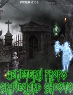 Cemetery Props and Graveyard Ghosts